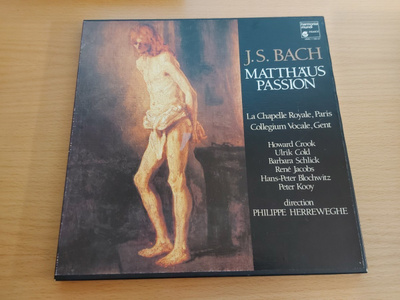 3LP box Bach Matthäus Passion
