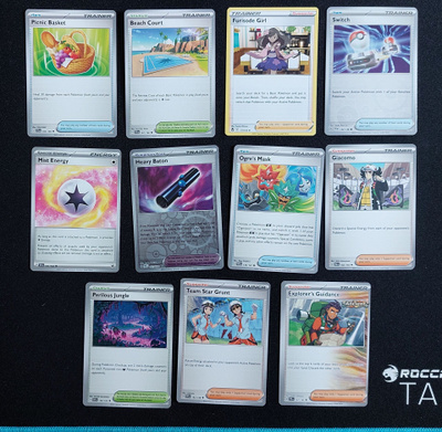 Pokemon trainer kortit 11kpl (#4)