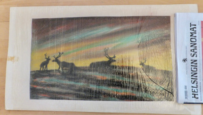 VANHA PastelliMaalaus Jorma Hietala 1964 KOMEA