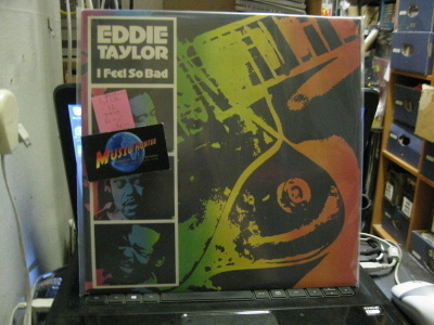 EDDIE TAYLOR - I FEEL SO BAD LP RARE UK -72 M-/M-