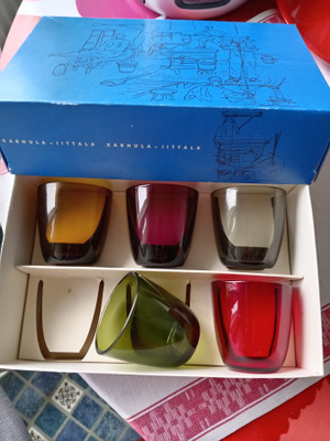 Karhula-Iittala Tapio Wirkkala lasit