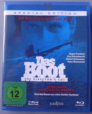 Das Boot U 96 Sukellusvene elokuva Blu Ray