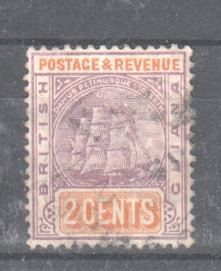 British Guiana 1889 2 C