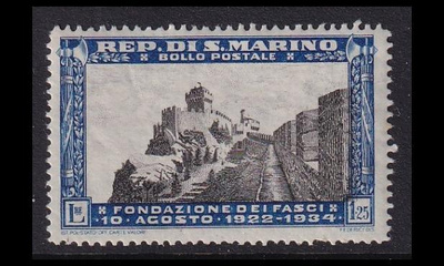 San Marino 214 ** Fasisti-puolue 12v 1.25L (1935)
