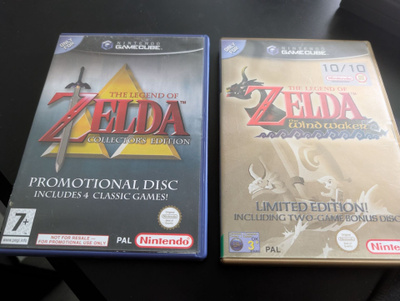 The Legend of Zelda -tuplapaketti (Nintendo GameCube)