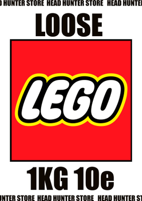 LEGO - loose - 10e per Kilo!! -  HEAD HUNTER STORE.