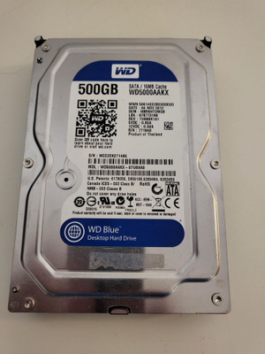 WD 500GB 3,5" 7200rpm sata kovalevy