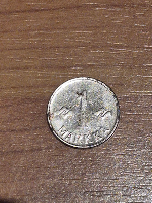 1 markka 1956, Suomi