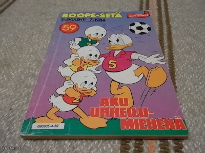 ROOPE-SETÄ - taskulehti no 59 , 7/1984