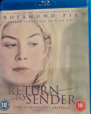 Return to sender -Blu-Ray