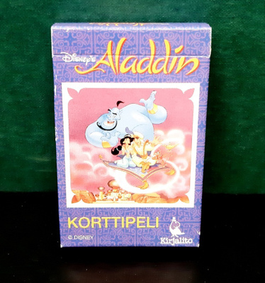 Disney Aladdin pelikortit pelaamattomat