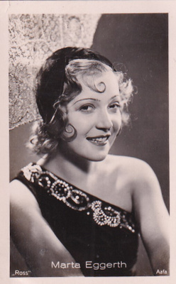 Marta Eggerth . Filmitähti, Star.  s42