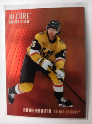 Noah Hanifin 2025-26 Allure Color Flow Red-Orange