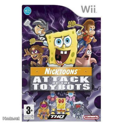 * Nicktoons Attack Of The Toybots PAL Wii / Wii U Muoveissa