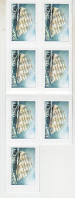 Åland  7X 0,55€ Pommern postituoreena.