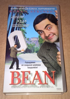 BEAN ÄÄRIMMÄINEN KATASTROFIELOKUVA VHS