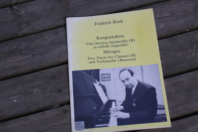 Fridrich Bruk Kangastuksia viisi duettoa klarinetille (B) Y1