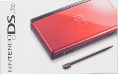 Nintendo DS Lite Console (Black & Red)