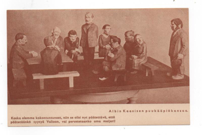 Albin Kaasisen puukääpiökansa