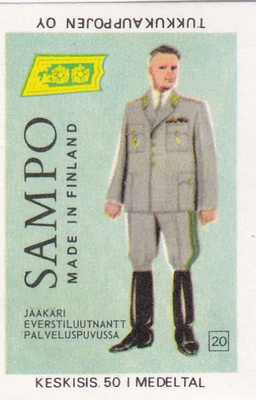 Sampo .20 , Jääkäri, Everstiluutnatti      7/13