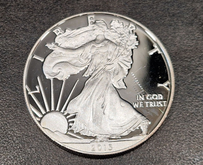 1 oz 999 Hopea raha American Silver Eagle 2013 W one dollar