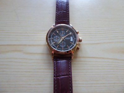 Uusi Osco Chronograph miesten rannekello