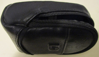 Hewlett-Packard HP Black Leather Digital Camera Bag laukku 1