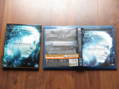 Prometheus 4-disc suomijulkaisu blu-ray