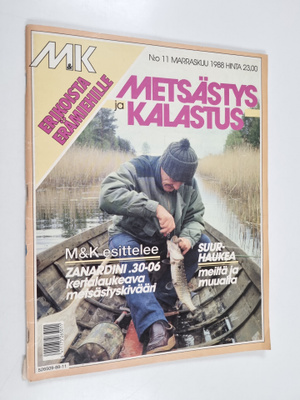 Metsästys ja kalastus 11/1988