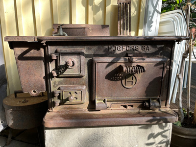 Högfors valurauta puuhella malli 6A 1920-luku