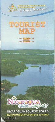 NIKARAGUA Keski-Amerikka kartta 1:1200 000