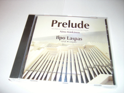 CD PRELUDE - Ilpo Laspas, urut ( Sis.postikulut )