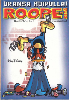 Roope-Setä N:o 423 (11/2014) Uransa huipulla!