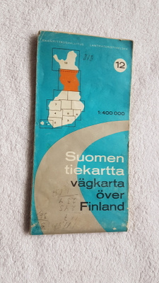 1967 Suomen tiekartta 12