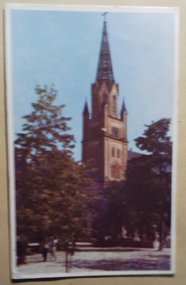 Pori, Porin kirkko, vanhempi väripk, p. 1957