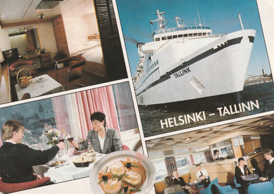 LAIVAKORTTI - M/S TALLINK - 2