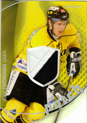 2011-12 Cardset  JONI TUOMINEN SaiPa Patch