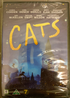CATS (James Corden, Judi Dench, Taylor Swift) uusi dvd