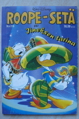 Roope-setä 210 , 2/1997 , lukematon