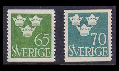 Ruotsi 354-5 ** Kolme kruunua (1949)