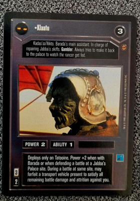 SW CCG - Klaatu