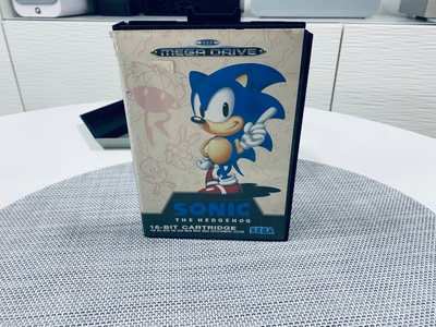 Sega Mega Drive Sonic The Hedgehog PAL
