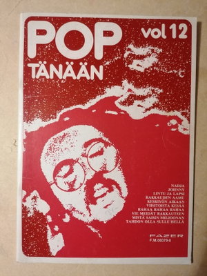 Fazer  POP vol 12  Huippu laulujen nuotit ja sanat