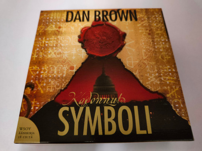 Dan Brown - Kadonnut Symboli - Äänikirja 18 CD-levyä - WSOY