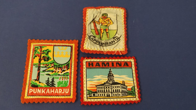 Hihamerkki HAMINA LAPPEENRANTA 2kpl