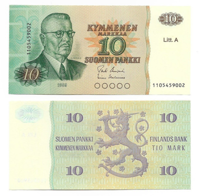 10 MK 1980 litt. A P-112 UNC (K15-S86)
