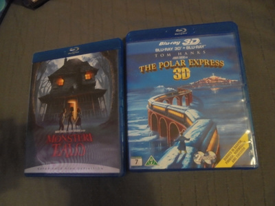 B-R Monsteri talo ja Polar Express 3D