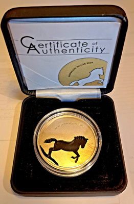 Mongolian Nature 2014 Silver coin