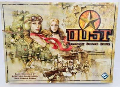 Dust Strategy Board Game lautapeli FFG 2007