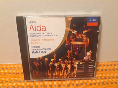 Verdi:Aida Highlights-Tebaldi,Simionato,Von Karajan etc. CD